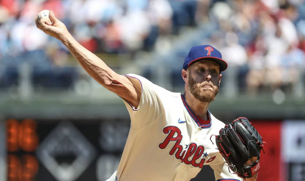 Zack Wheeler of the Phillies, a key player in the Cy Young Watch for '25.